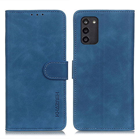 Coque Portefeuille Livre Cuir Etui Clapet K03Z pour Nokia G100 Bleu