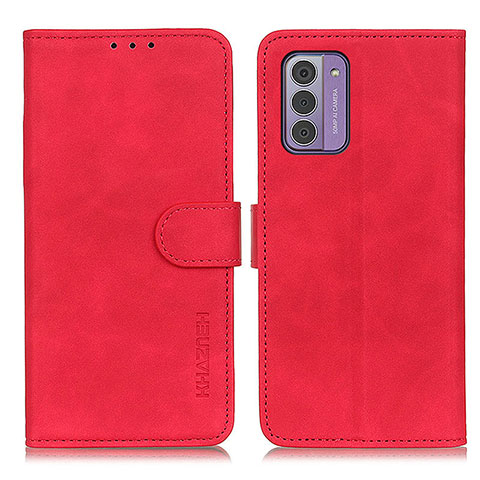 Coque Portefeuille Livre Cuir Etui Clapet K03Z pour Nokia G310 5G Rouge