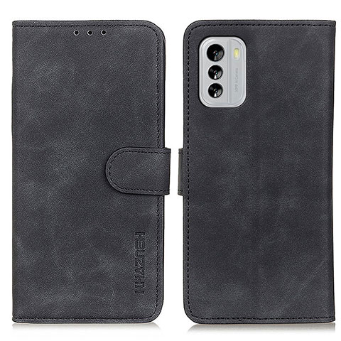 Coque Portefeuille Livre Cuir Etui Clapet K03Z pour Nokia G60 5G Noir