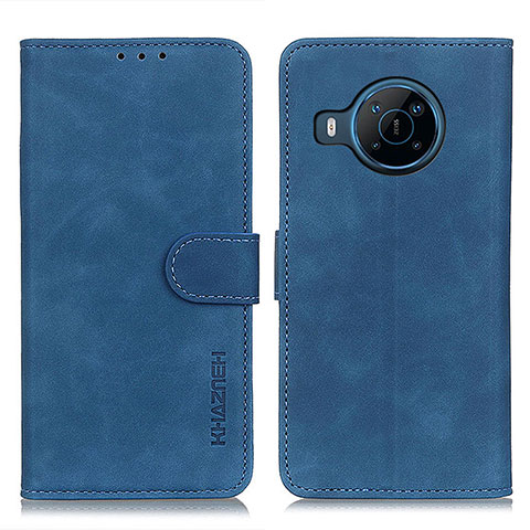 Coque Portefeuille Livre Cuir Etui Clapet K03Z pour Nokia X100 5G Bleu