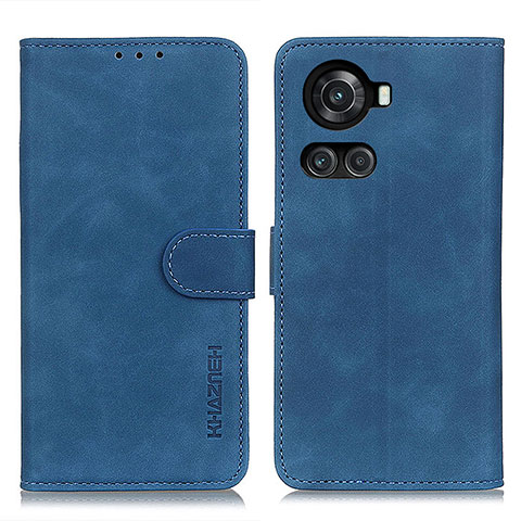 Coque Portefeuille Livre Cuir Etui Clapet K03Z pour OnePlus 10R 5G Bleu