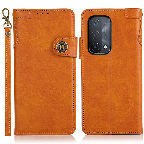 Coque Portefeuille Livre Cuir Etui Clapet K03Z pour OnePlus Nord N200 5G Marron