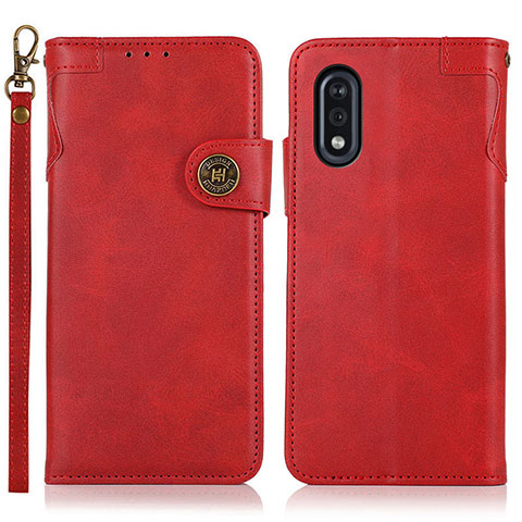 Coque Portefeuille Livre Cuir Etui Clapet K03Z pour Sony Xperia Ace II Rouge