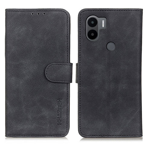 Coque Portefeuille Livre Cuir Etui Clapet K03Z pour Xiaomi Redmi A1 Plus Noir