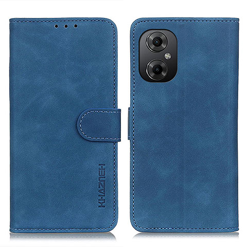 Coque Portefeuille Livre Cuir Etui Clapet K03Z pour Xiaomi Redmi Note 11R 5G Bleu