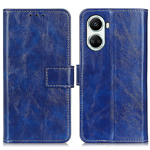 Coque Portefeuille Livre Cuir Etui Clapet K04Z pour Huawei Nova 10 SE Bleu