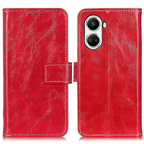 Coque Portefeuille Livre Cuir Etui Clapet K04Z pour Huawei Nova 10 SE Rouge