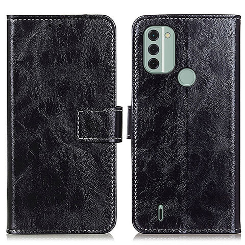 Coque Portefeuille Livre Cuir Etui Clapet K04Z pour Nokia C31 Noir