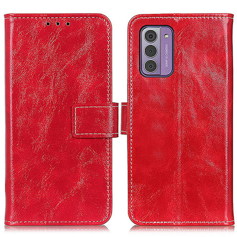 Coque Portefeuille Livre Cuir Etui Clapet K04Z pour Nokia G42 5G Rouge