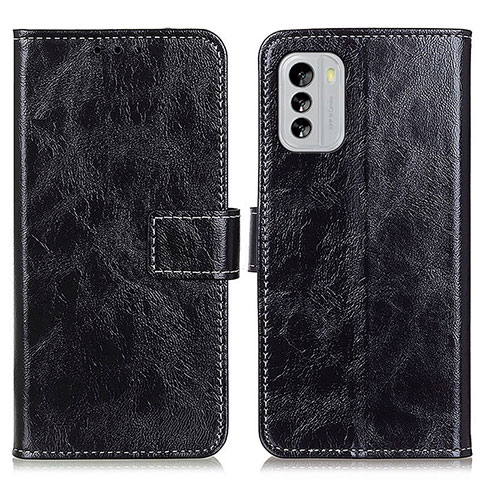 Coque Portefeuille Livre Cuir Etui Clapet K04Z pour Nokia G60 5G Noir