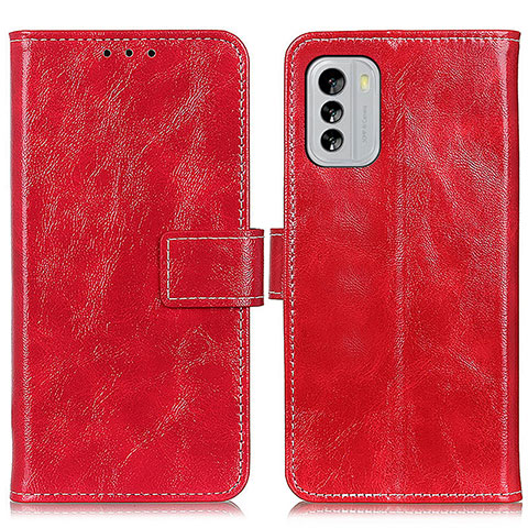 Coque Portefeuille Livre Cuir Etui Clapet K04Z pour Nokia G60 5G Rouge