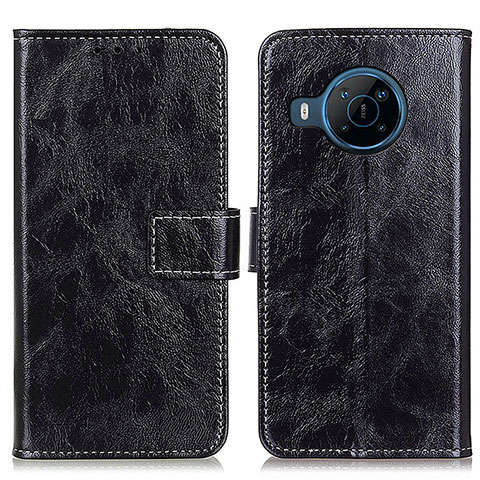 Coque Portefeuille Livre Cuir Etui Clapet K04Z pour Nokia X100 5G Noir