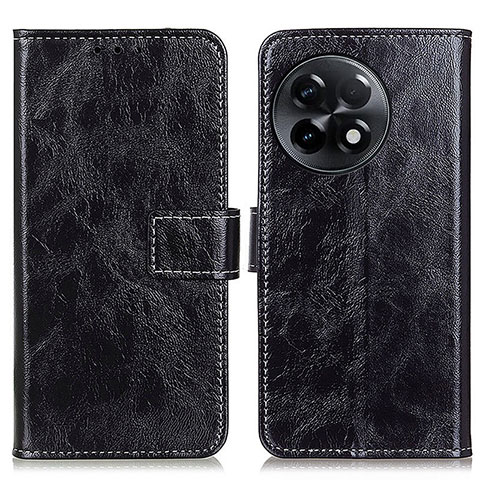 Coque Portefeuille Livre Cuir Etui Clapet K04Z pour OnePlus 11R 5G Noir