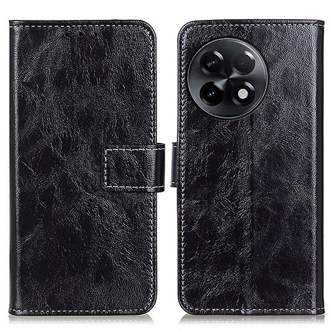 Coque Portefeuille Livre Cuir Etui Clapet K04Z pour OnePlus Ace 2 5G Noir