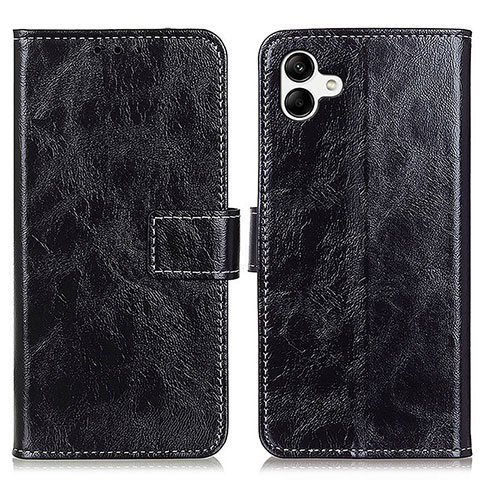 Coque Portefeuille Livre Cuir Etui Clapet K04Z pour Samsung Galaxy A04 4G Noir