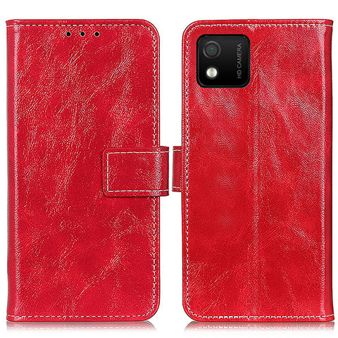 Coque Portefeuille Livre Cuir Etui Clapet K04Z pour Wiko Y52 Rouge