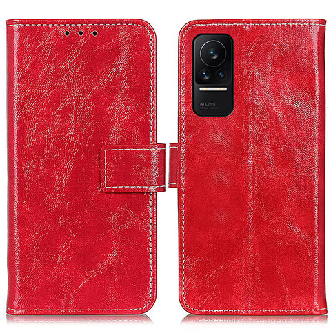 Coque Portefeuille Livre Cuir Etui Clapet K04Z pour Xiaomi Civi 1S 5G Rouge