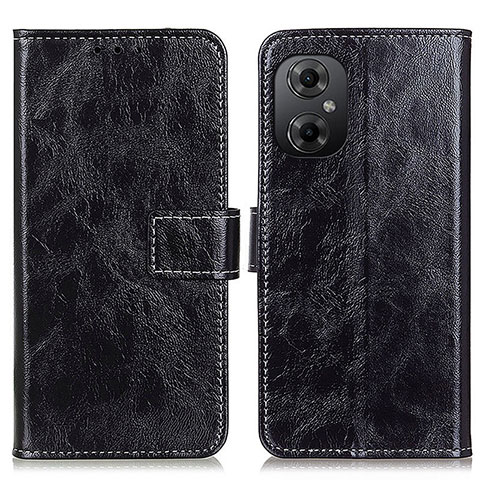 Coque Portefeuille Livre Cuir Etui Clapet K04Z pour Xiaomi Poco M4 5G Noir