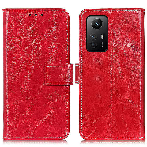 Coque Portefeuille Livre Cuir Etui Clapet K04Z pour Xiaomi Redmi Note 12S Rouge