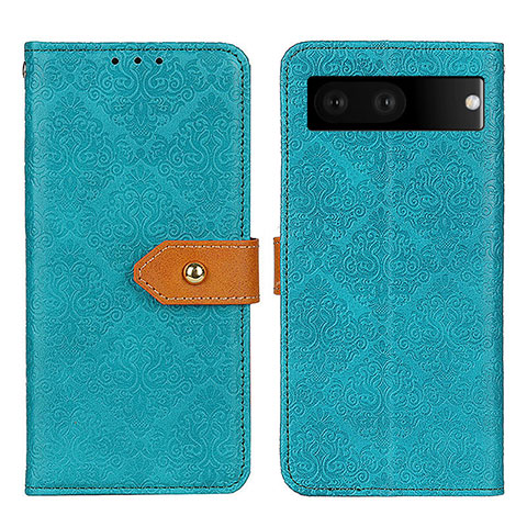 Coque Portefeuille Livre Cuir Etui Clapet K05Z pour Google Pixel 7 5G Vert