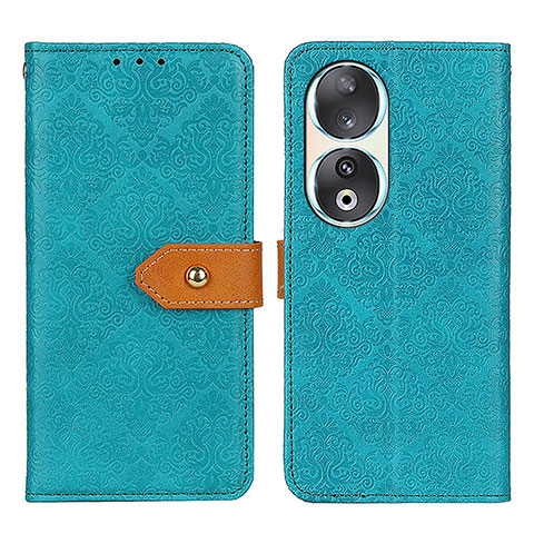 Coque Portefeuille Livre Cuir Etui Clapet K05Z pour Huawei Honor 90 5G Vert