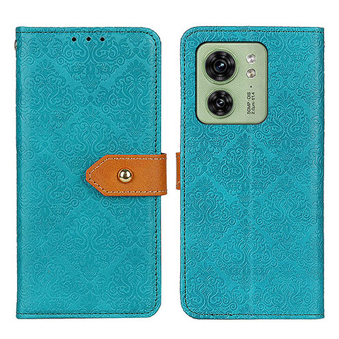 Coque Portefeuille Livre Cuir Etui Clapet K05Z pour Motorola Moto Edge 40 5G Vert