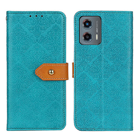 Coque Portefeuille Livre Cuir Etui Clapet K05Z pour Motorola Moto G 5G (2023) Vert