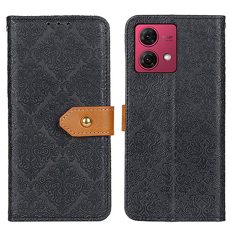 Coque Portefeuille Livre Cuir Etui Clapet K05Z pour Motorola Moto G84 5G Noir