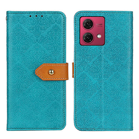 Coque Portefeuille Livre Cuir Etui Clapet K05Z pour Motorola Moto G84 5G Vert