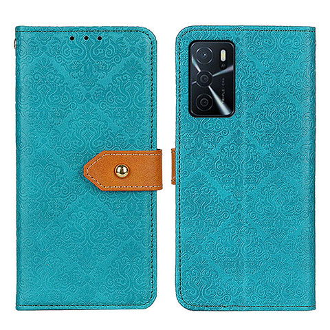 Coque Portefeuille Livre Cuir Etui Clapet K05Z pour Oppo A16s Vert