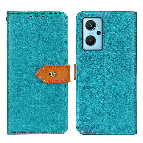 Coque Portefeuille Livre Cuir Etui Clapet K05Z pour Oppo K10 4G Vert