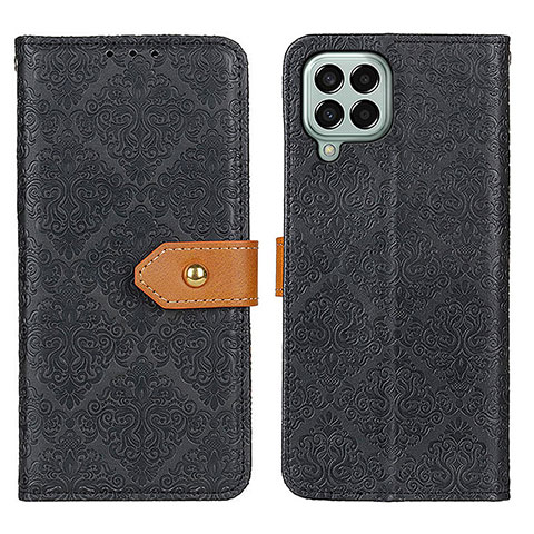 Coque Portefeuille Livre Cuir Etui Clapet K05Z pour Samsung Galaxy M33 5G Noir