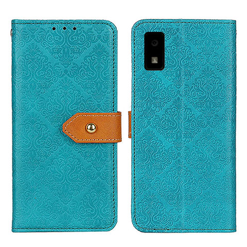 Coque Portefeuille Livre Cuir Etui Clapet K05Z pour Sharp Aquos wish Vert