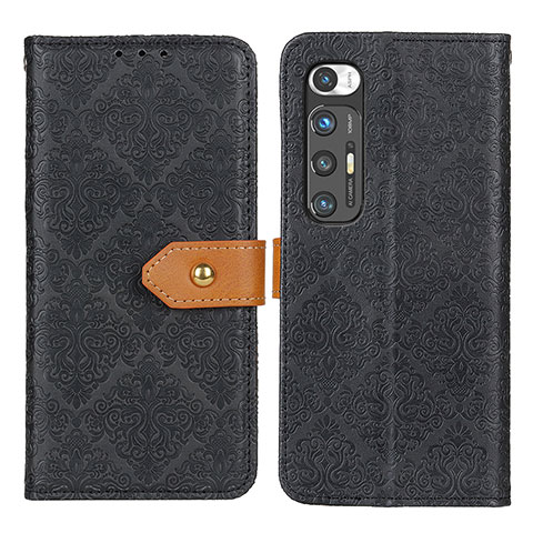 Coque Portefeuille Livre Cuir Etui Clapet K05Z pour Xiaomi Mi 10S 5G Noir