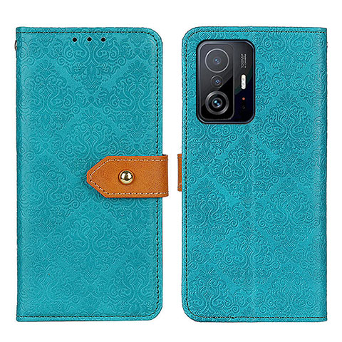 Coque Portefeuille Livre Cuir Etui Clapet K05Z pour Xiaomi Mi 11T 5G Vert