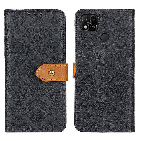 Coque Portefeuille Livre Cuir Etui Clapet K05Z pour Xiaomi POCO C3 Noir