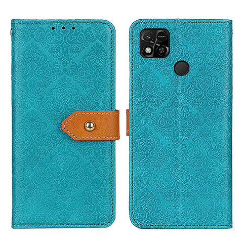 Coque Portefeuille Livre Cuir Etui Clapet K05Z pour Xiaomi POCO C3 Vert