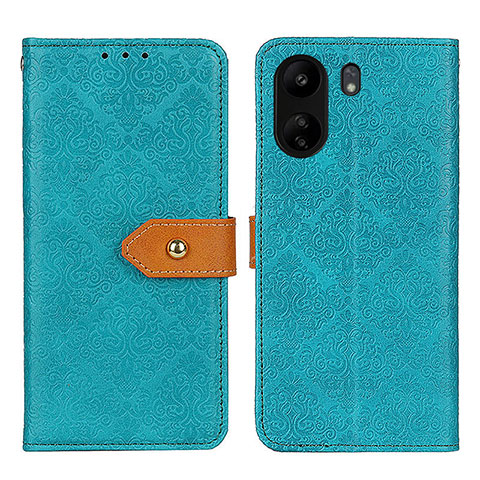 Coque Portefeuille Livre Cuir Etui Clapet K05Z pour Xiaomi Poco C65 Vert