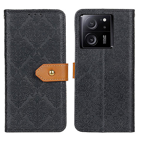 Coque Portefeuille Livre Cuir Etui Clapet K05Z pour Xiaomi Redmi K60 Ultra 5G Noir