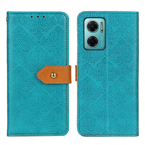 Coque Portefeuille Livre Cuir Etui Clapet K05Z pour Xiaomi Redmi Note 11E 5G Vert