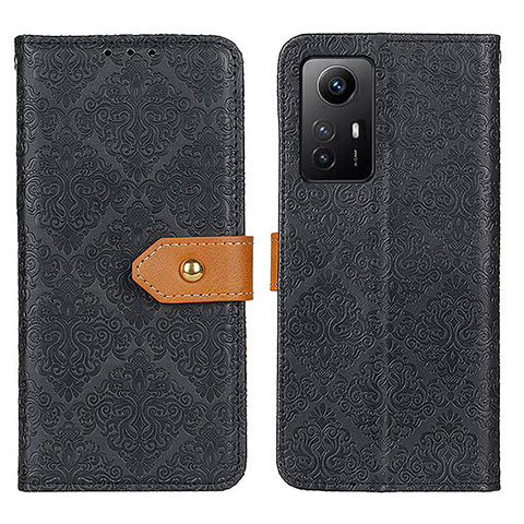 Coque Portefeuille Livre Cuir Etui Clapet K05Z pour Xiaomi Redmi Note 12S Noir