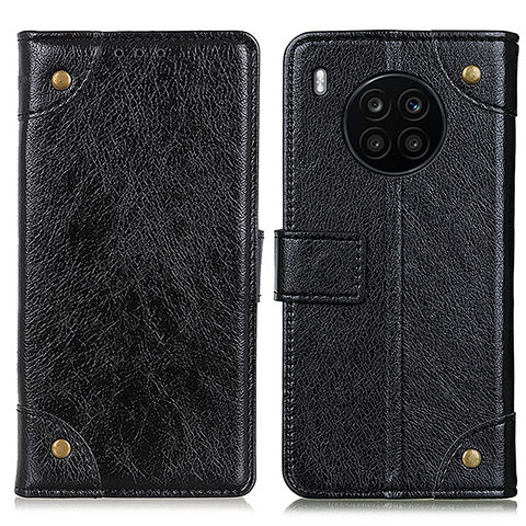 Coque Portefeuille Livre Cuir Etui Clapet K06Z pour Huawei Nova 8i Noir