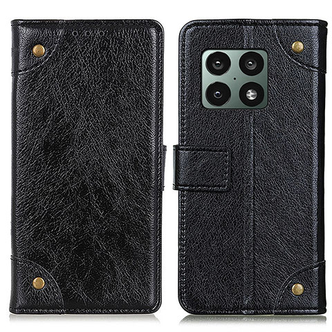 Coque Portefeuille Livre Cuir Etui Clapet K06Z pour OnePlus 10 Pro 5G Noir