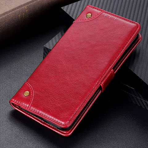 Coque Portefeuille Livre Cuir Etui Clapet K06Z pour OnePlus 9 Pro 5G Rouge