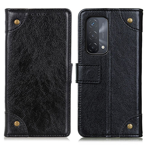 Coque Portefeuille Livre Cuir Etui Clapet K06Z pour OnePlus Nord N200 5G Noir