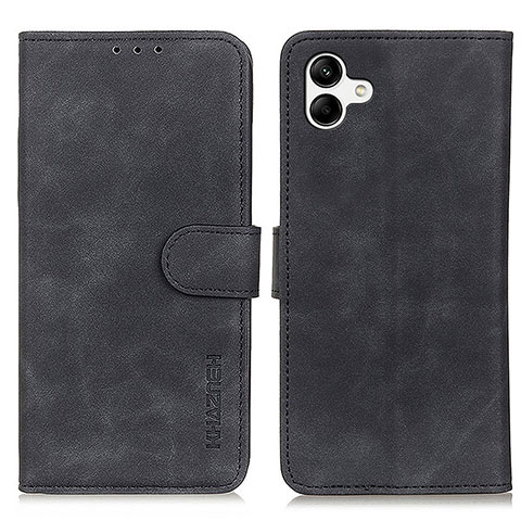 Coque Portefeuille Livre Cuir Etui Clapet K06Z pour Samsung Galaxy A04 4G Noir