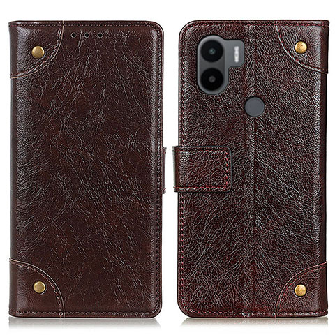 Coque Portefeuille Livre Cuir Etui Clapet K06Z pour Xiaomi Redmi A1 Plus Marron