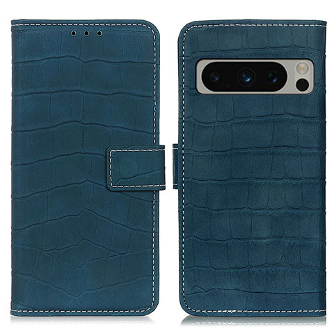 Coque Portefeuille Livre Cuir Etui Clapet K07Z pour Google Pixel 8 Pro 5G Vert