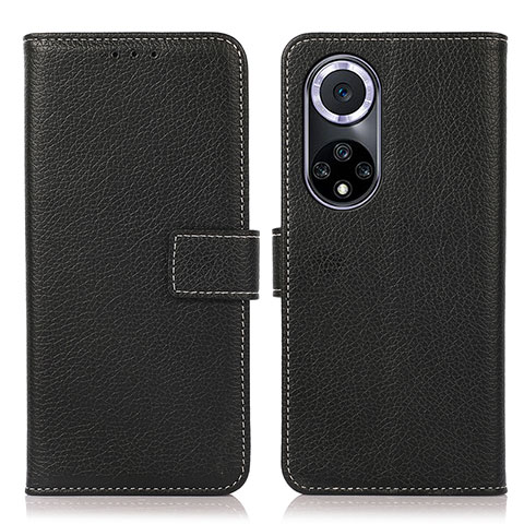 Coque Portefeuille Livre Cuir Etui Clapet K07Z pour Huawei Honor 50 5G Noir