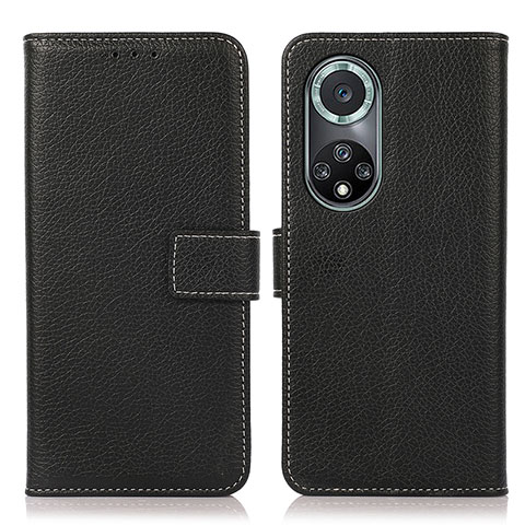 Coque Portefeuille Livre Cuir Etui Clapet K07Z pour Huawei Honor 50 Pro 5G Noir